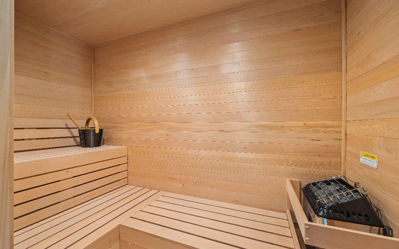 in-home sauna