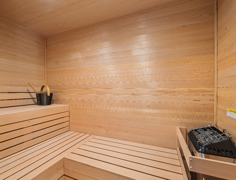 in-home sauna