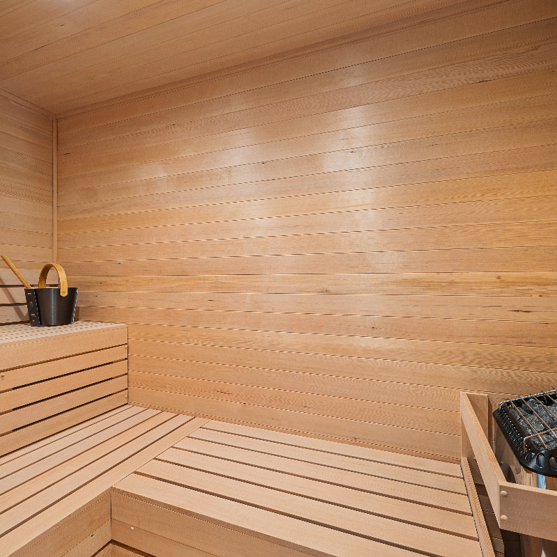 in-home sauna